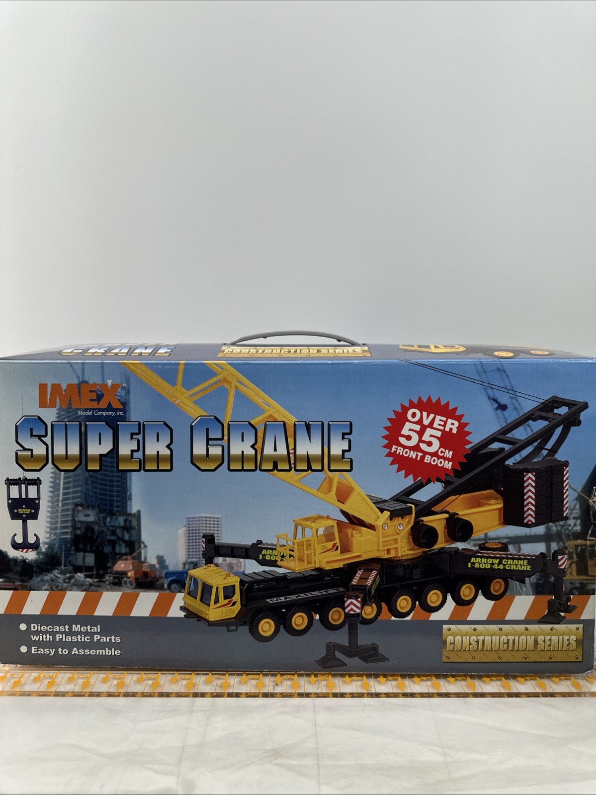 RARE Vintage IMEX Model Company Super Crane Construction Series New Old Stock