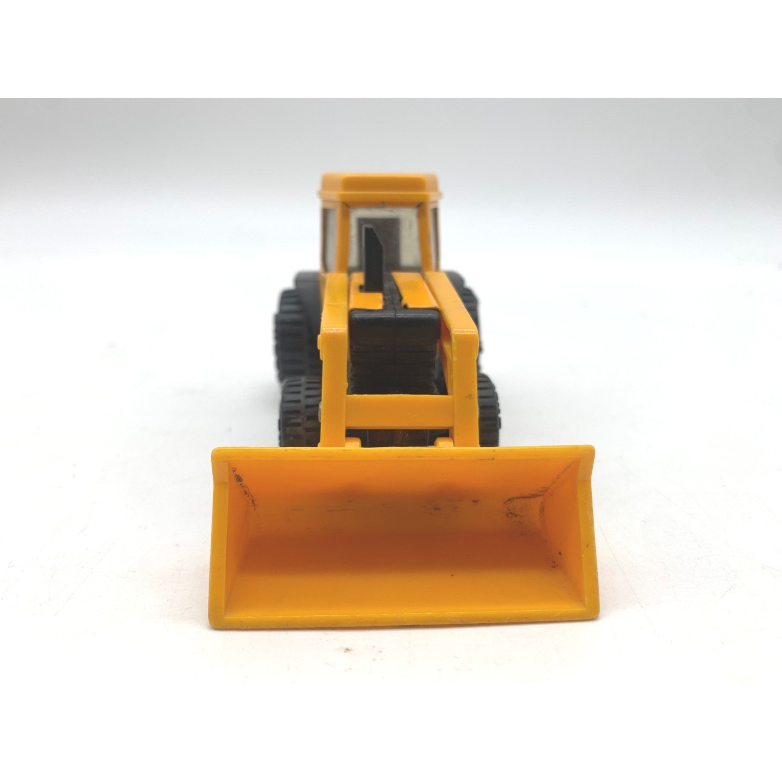 Vintage 1980 Buddy L Front End Loader Tractor Toy Yellow Diecast Metal Macau