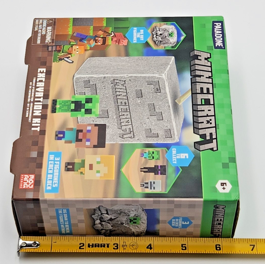 Paladone Minecraft Officially Licensed Excavation Kit for Kids, Gamer Decor