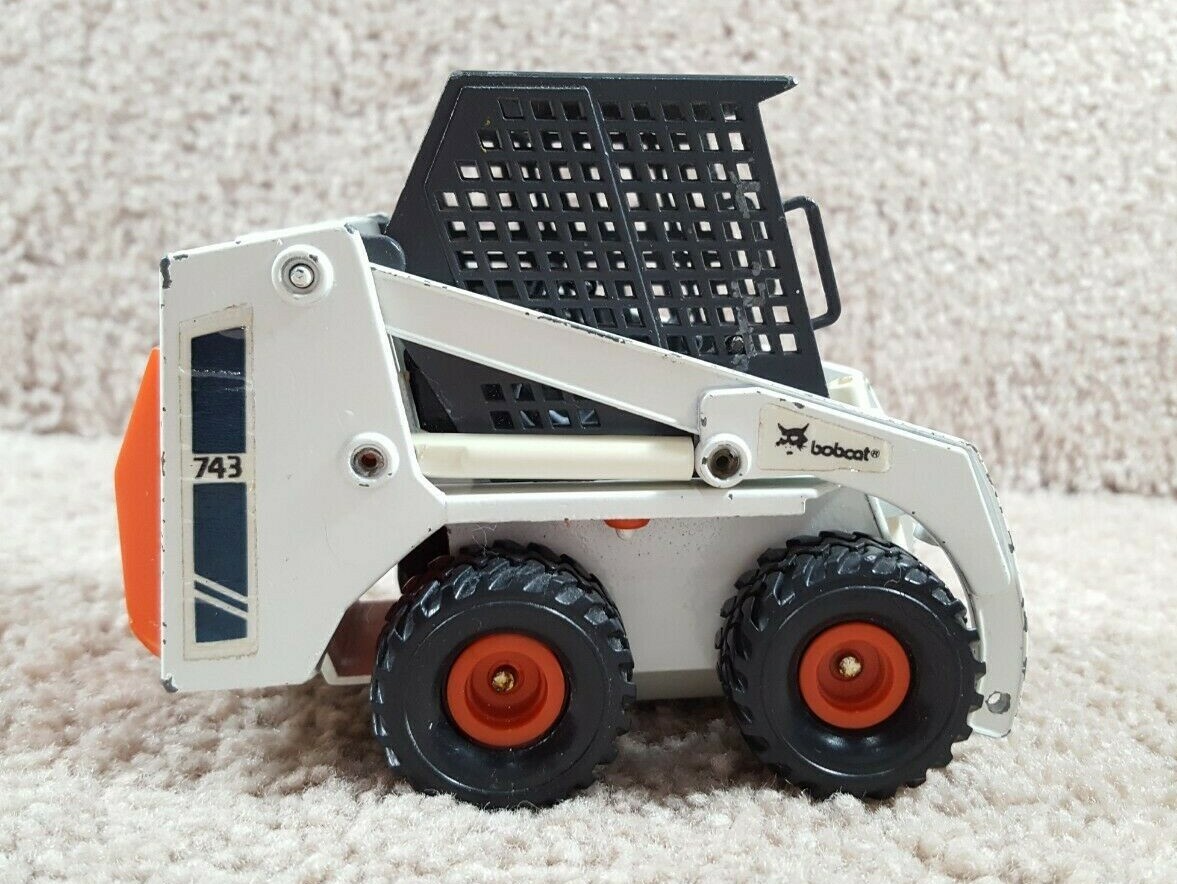 Clover Melroe 1/19 Diecast Bobcat Model 743 Skid Steer Loader Made In Korea