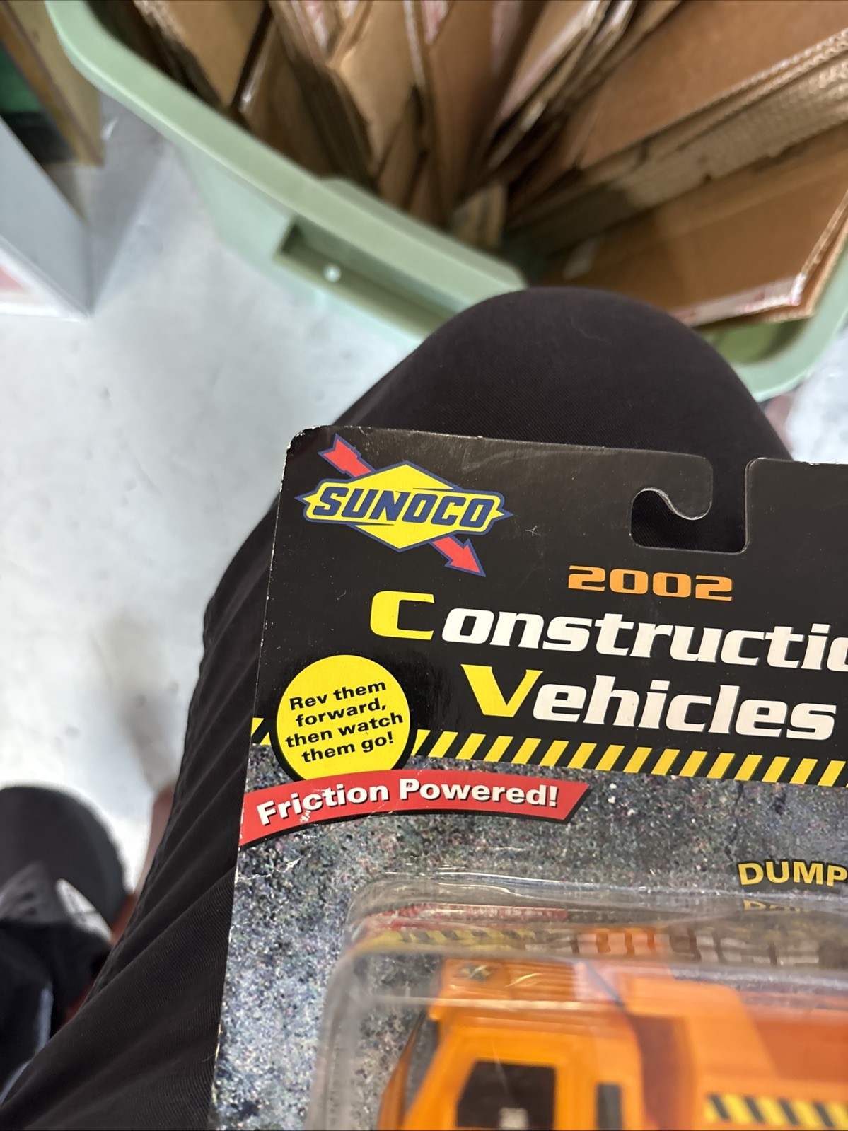 NIP 2002 SUNOCO Construction Vehicles Dump Truck And Excavator Toys