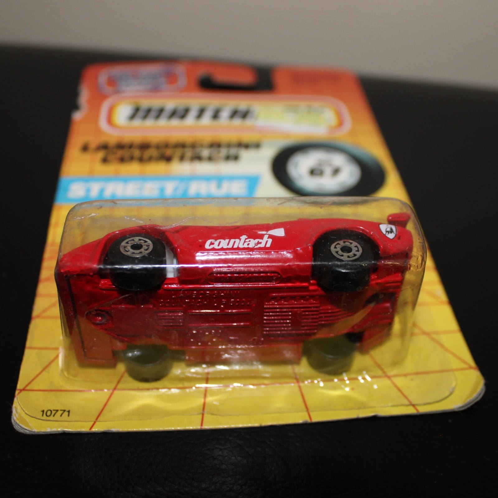 4x Matchbox Mercedes Benz 600S + Lamborghini Countach + Mobile Crane + Excavator