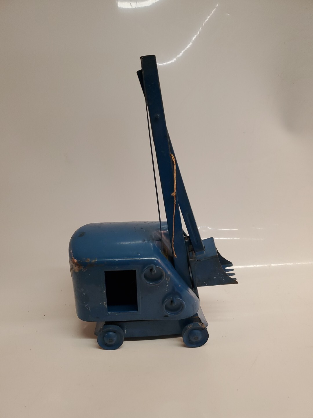 Vintage STRUCTO TOYS Steam Shovel Construction Equipment Pressed Steel Excavator