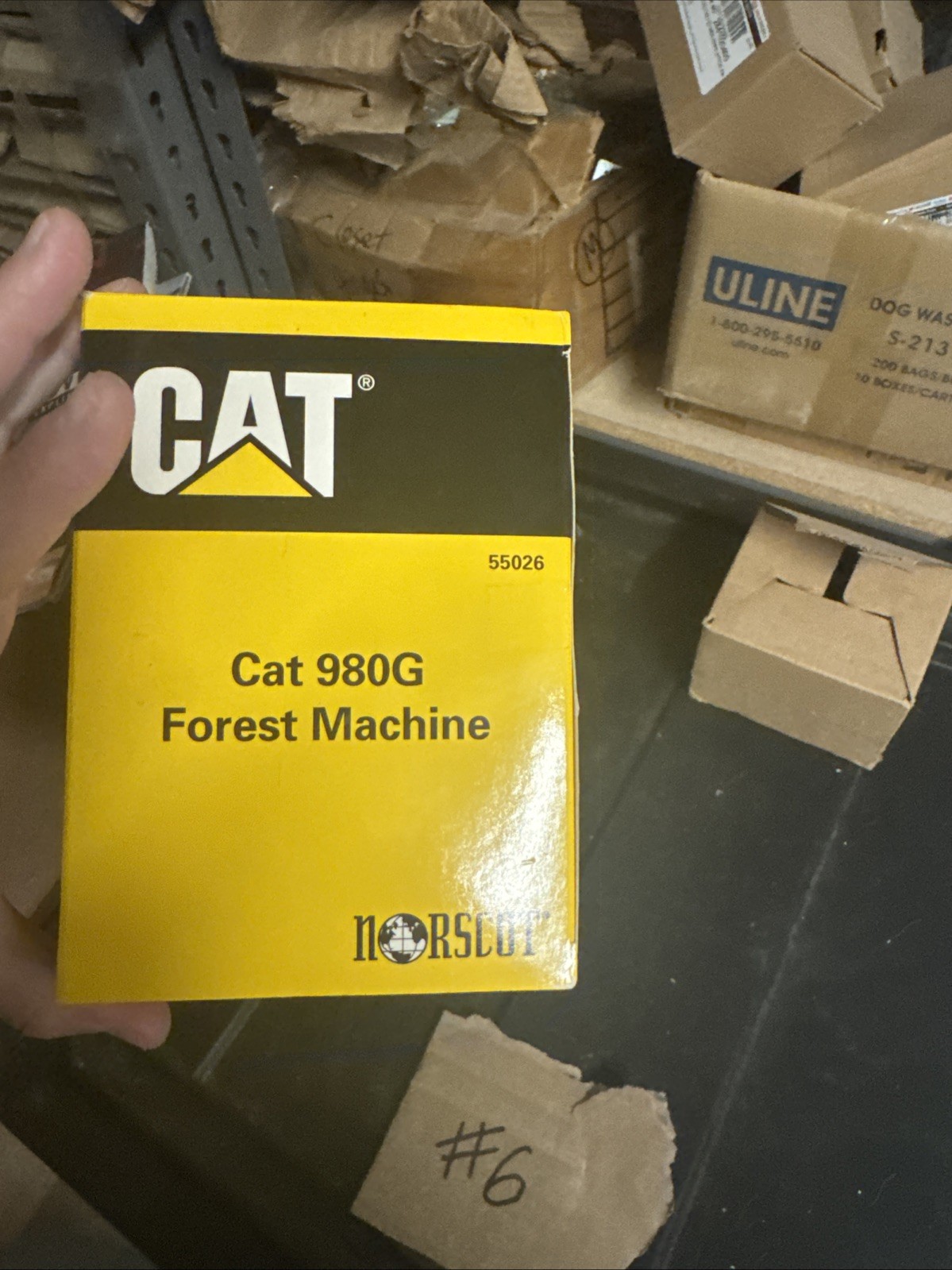 Norscot Cat 980G Forest Machine 1/50 Scale DieCast Model 55026 NIB