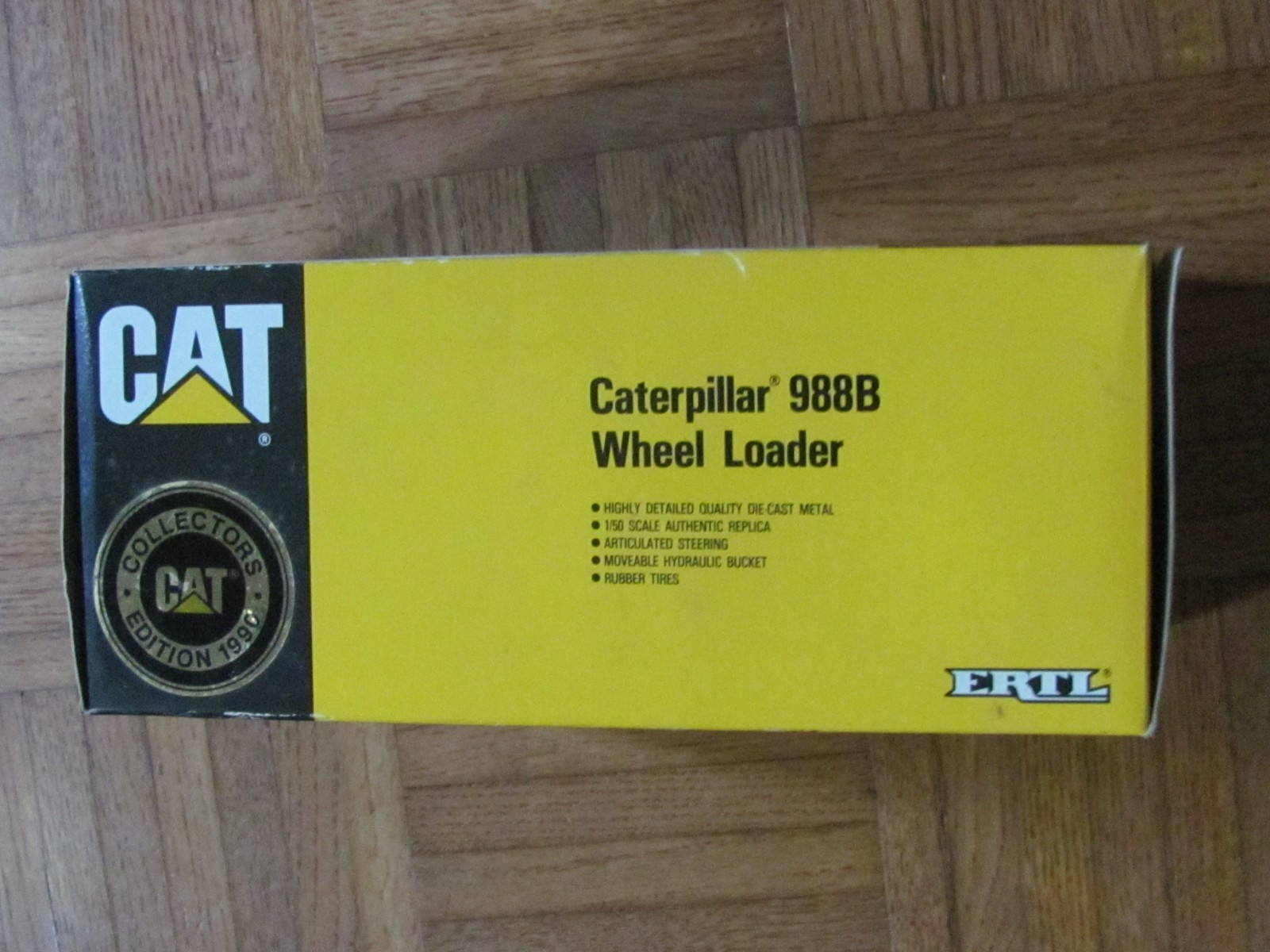 1990 Collector Edition ERTL CAT 988-B Wheel Loader 1:50 Diecast Model