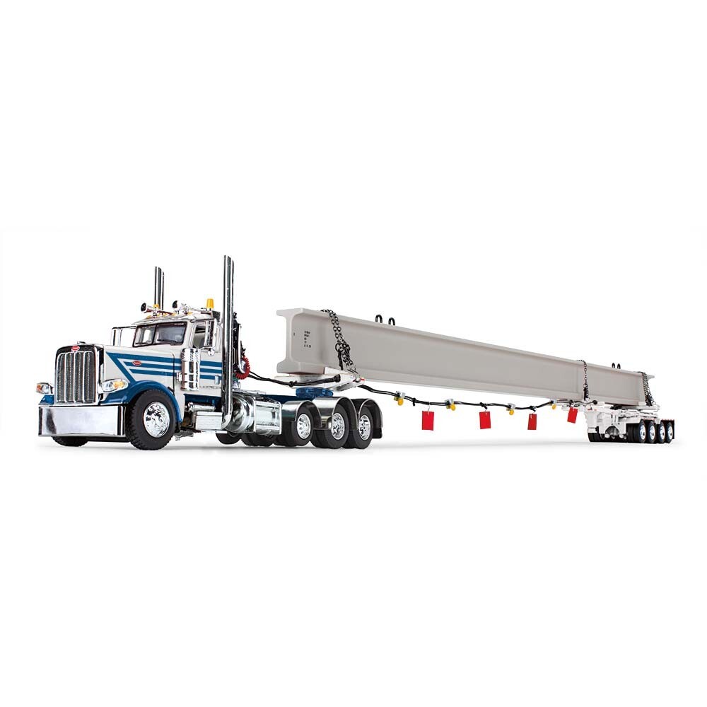 First Gear 60-1674 Peterbilt 389 w/Day Cab & ERMC 4-Axle w/Bridge Beam 1/64 MIB