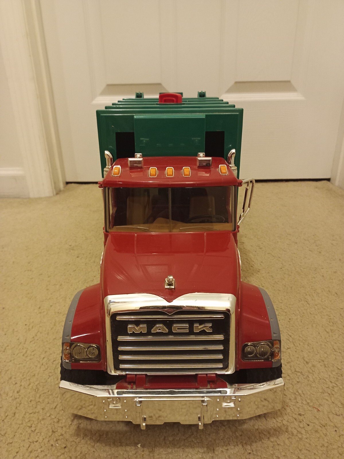 Bruder 02812 MACK Granite Rear Loading Garbage Truck Preowned