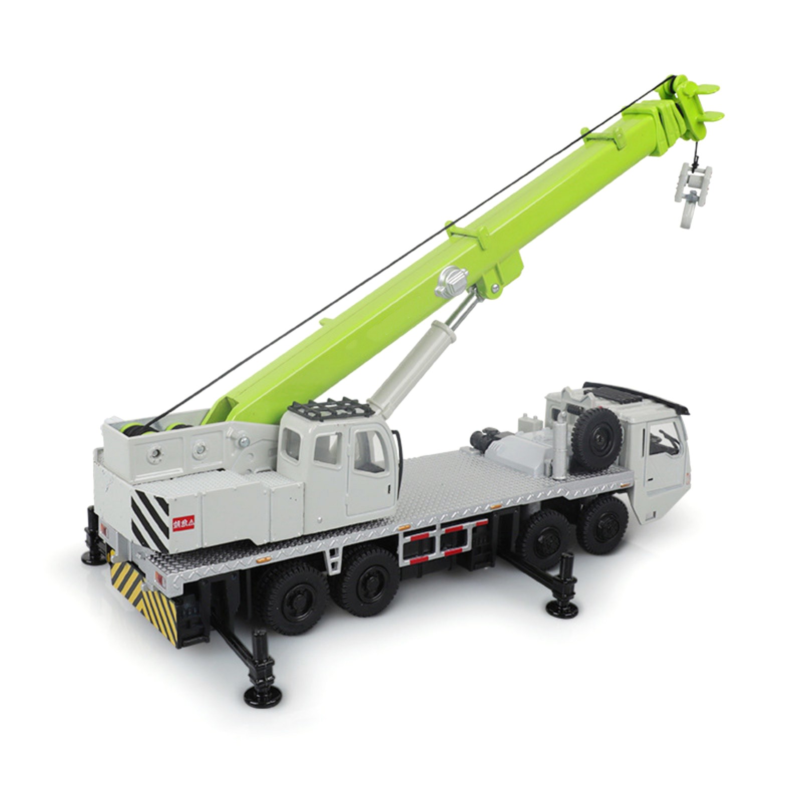 Alloy 1/55 Scale Machinery Lift Crane Truck Vehicle Finished Model Collection