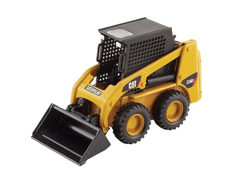 Norscot 55036 Caterpillar 226 Skid Steer Loader + 3 Attachments 1/32 Diecast MIB