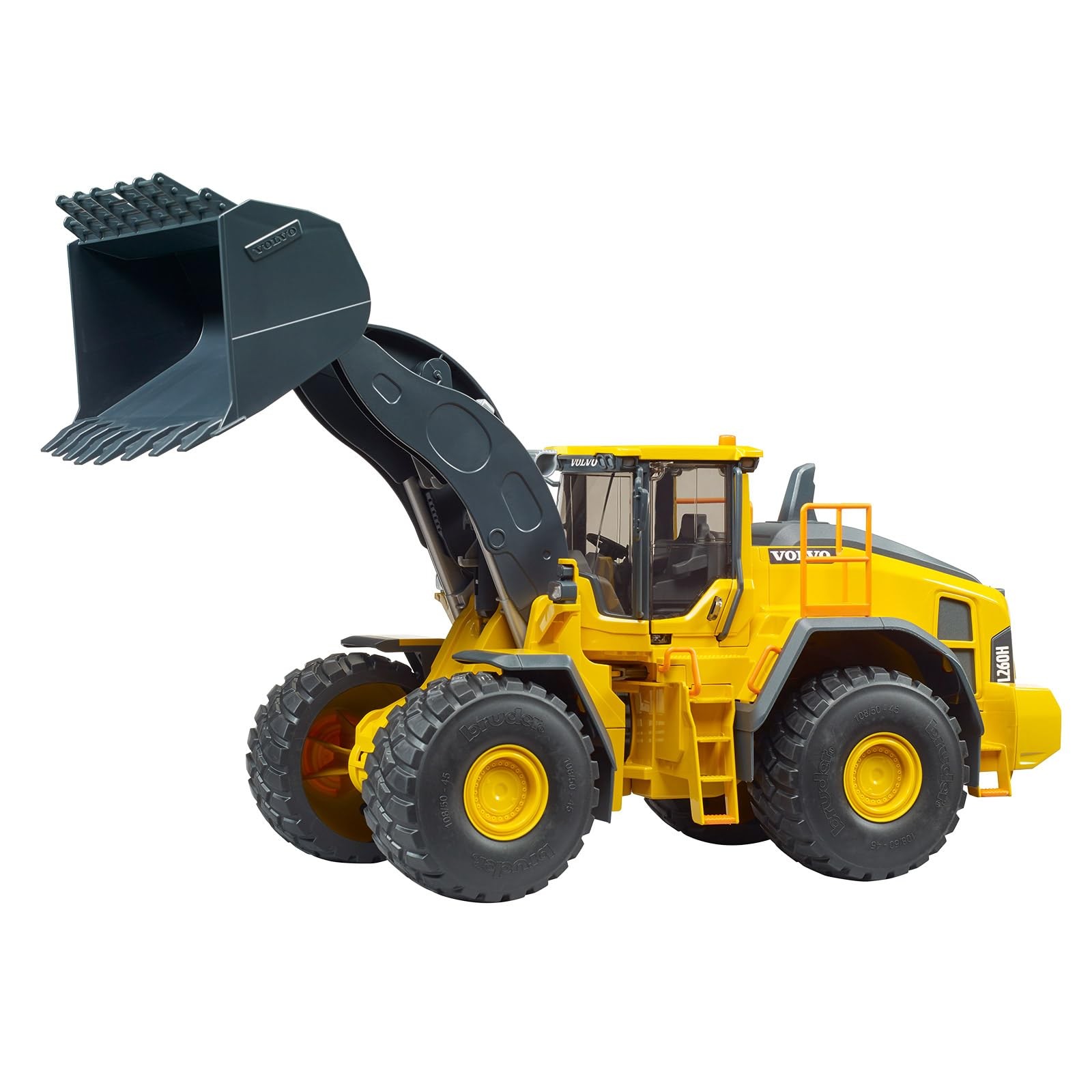 Bruder Volvo L260h Wheel Loader Toy 224 X 79 X 89 Inches Fully Functional Veh…