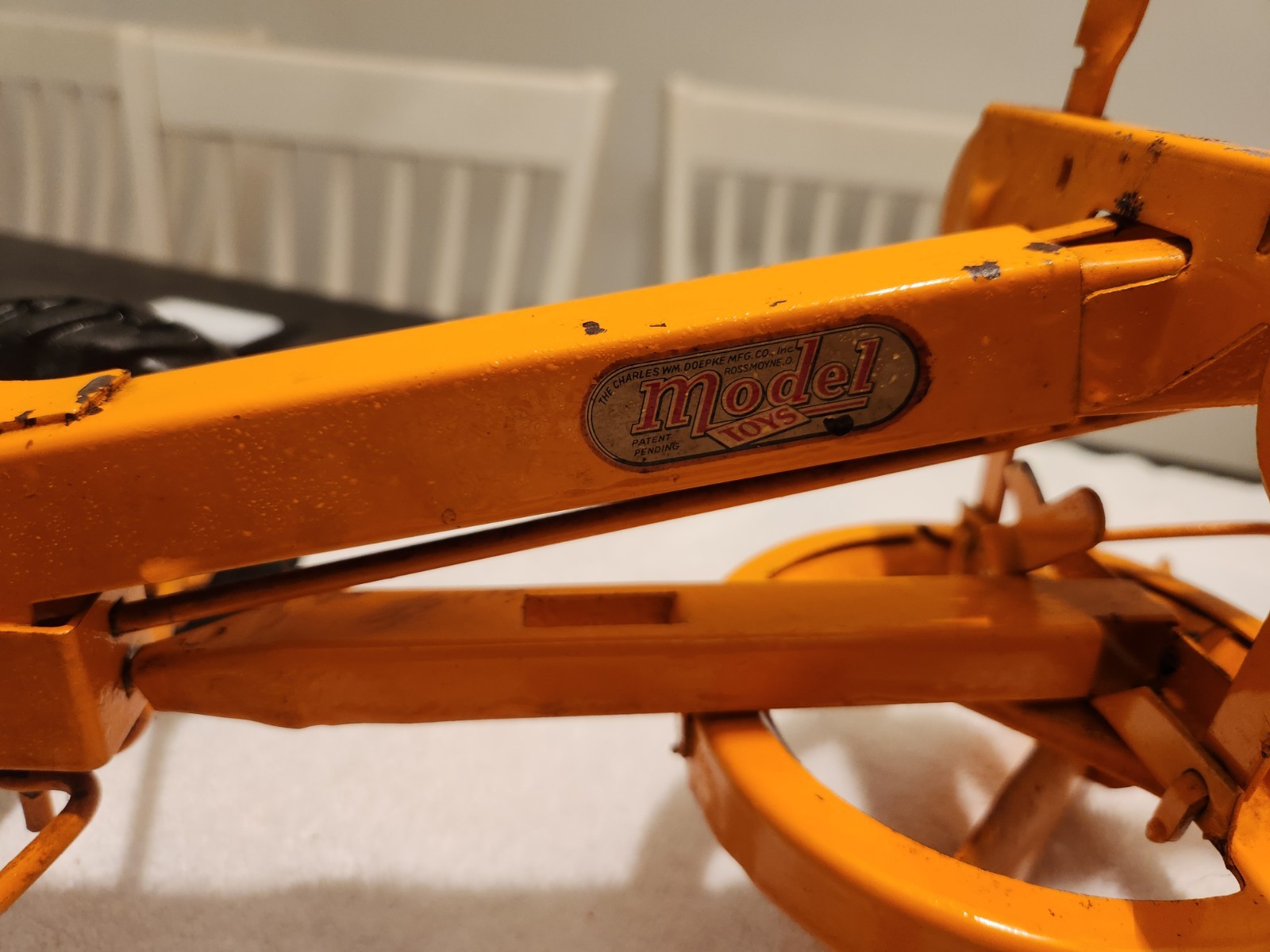 Vintage Adams Motor Grader 1950’s Doepke Model Toy USA
