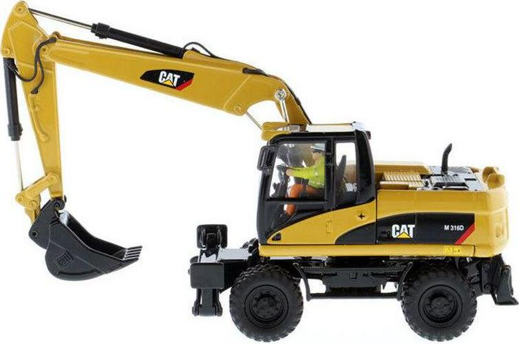 CAT Caterpillar M316D Wheel Excavator (Core Classics) Diecast 1:50 Scale Model –