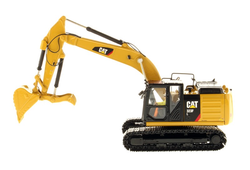DIECAST MASTERS – CATERPILLAR 323F L with Figure – 1/50 – DCM8…