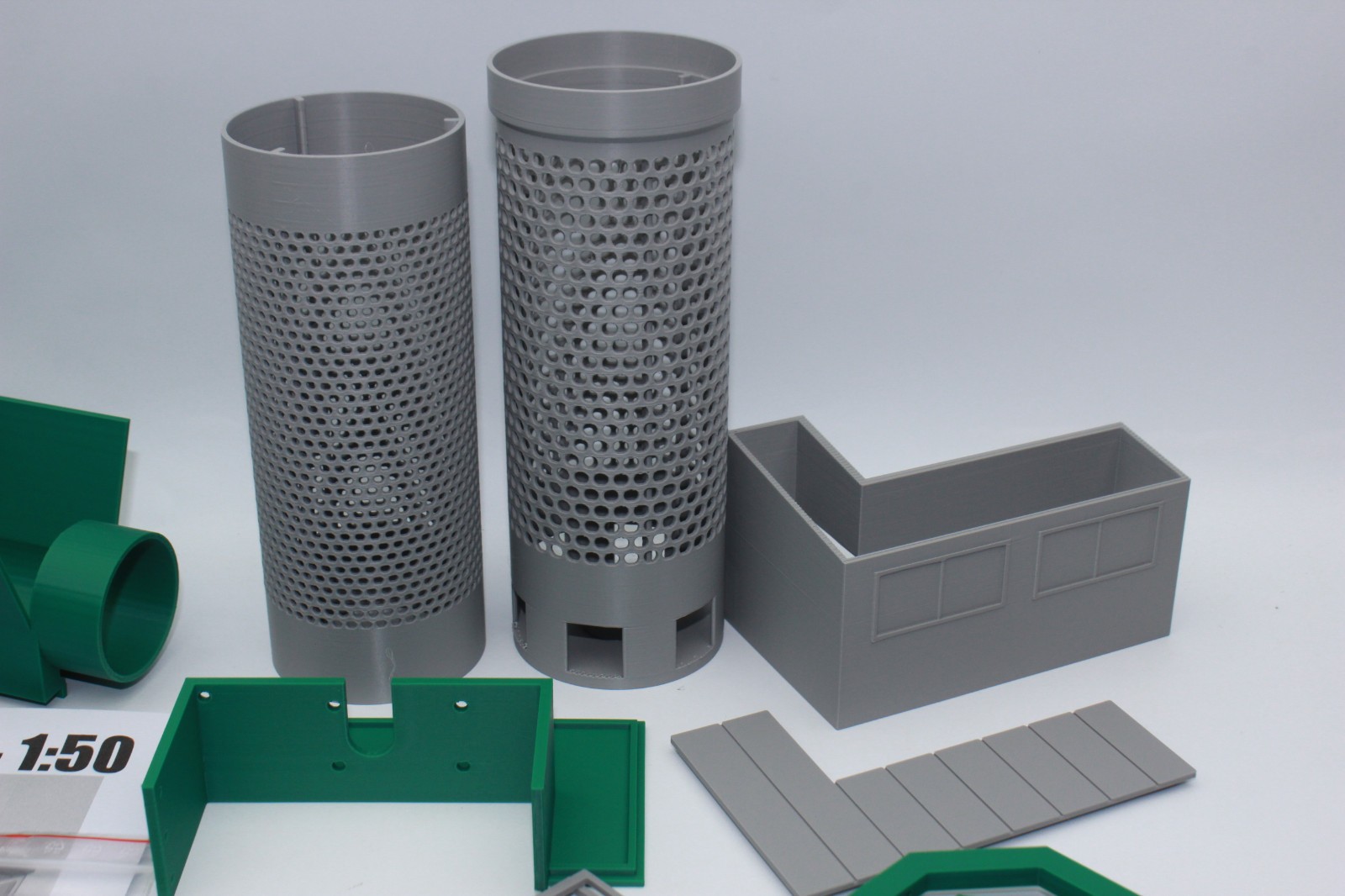 CT3D Design CT 134M Screening 1:50 Drum Screening Plant RC Drum Screening System