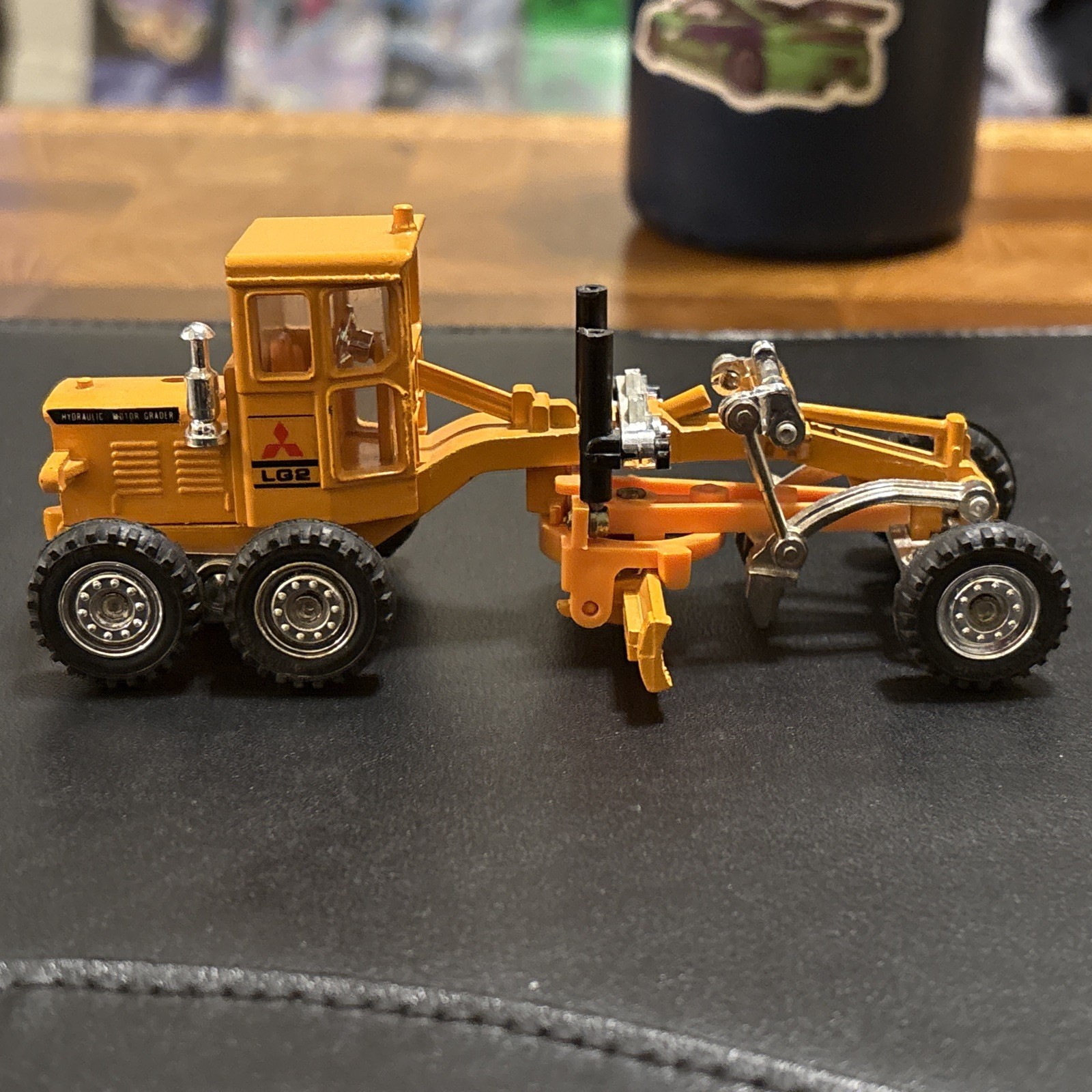 1978 Shinsei Mini Power 1/68 Mitsubishi Hydraulic Motor Grader No. 26