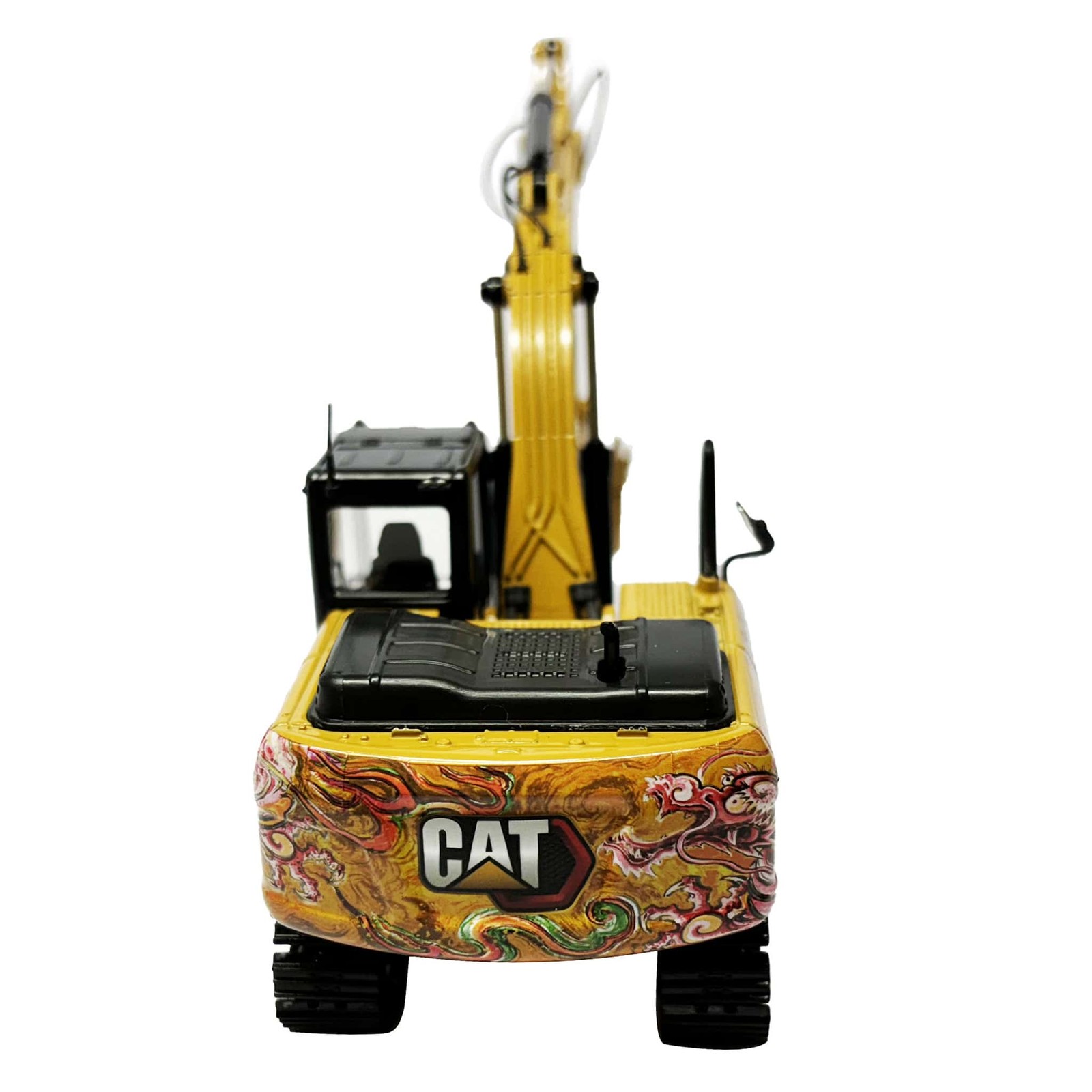 Diecast Master 1/50 CAT 320 GX Hydraulic Excavator DragonTotem Decoration 85674L