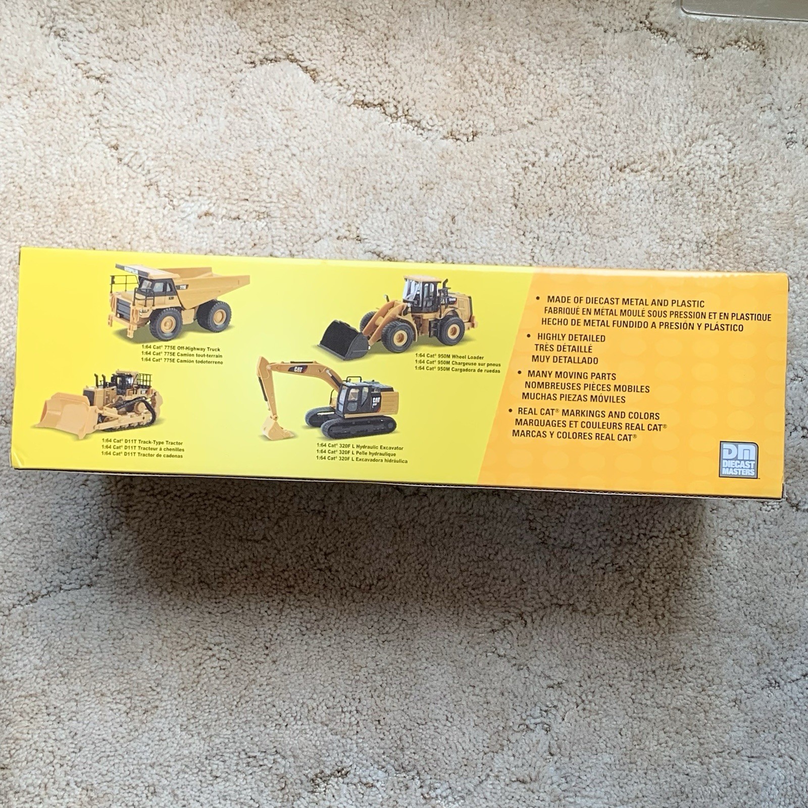NEW Diecast Masters CAT Construction Vehicles Set of 4 Scale 1:64