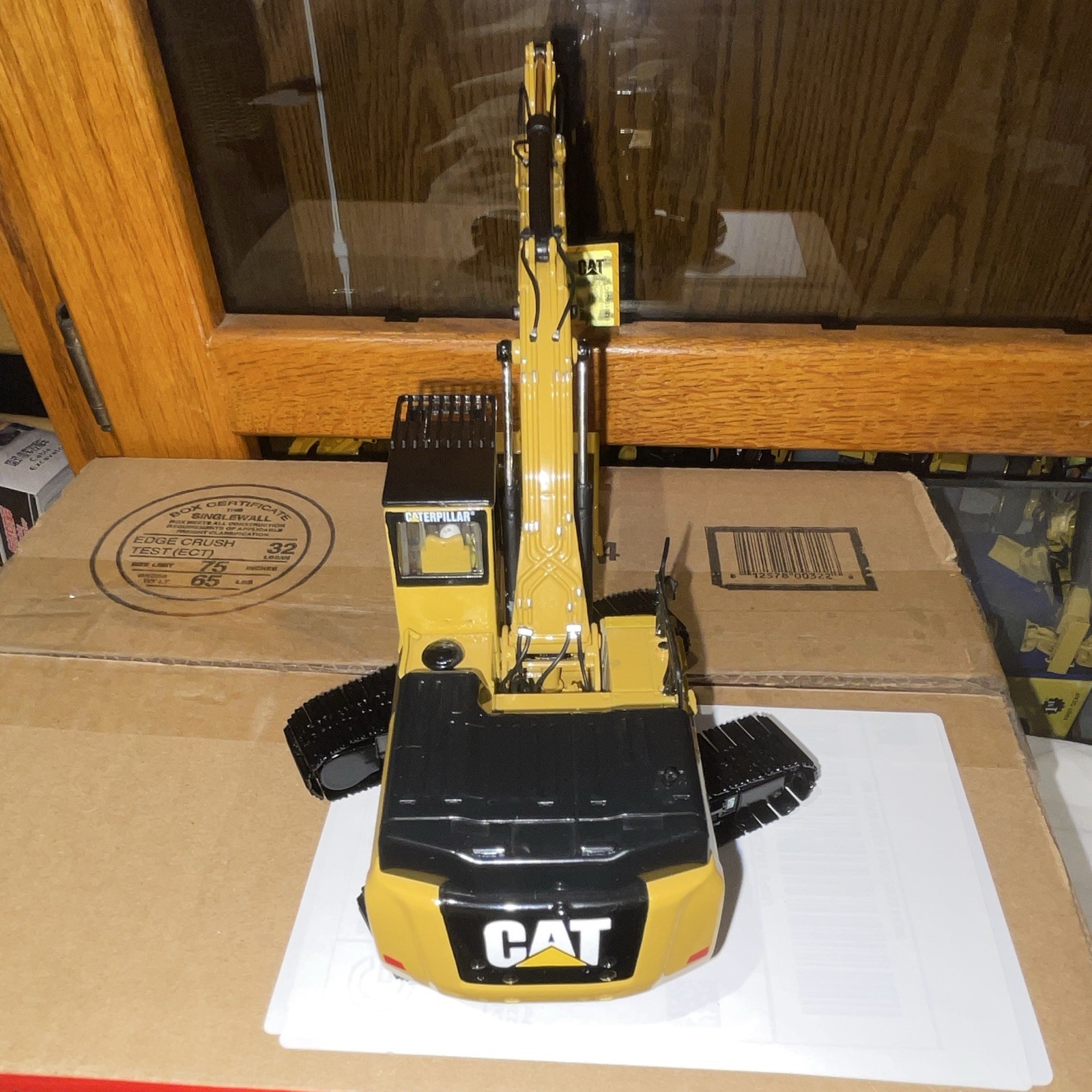 CAT 349F L Excavator Construction Equipment Diecast Model 1:50 Yellow Black