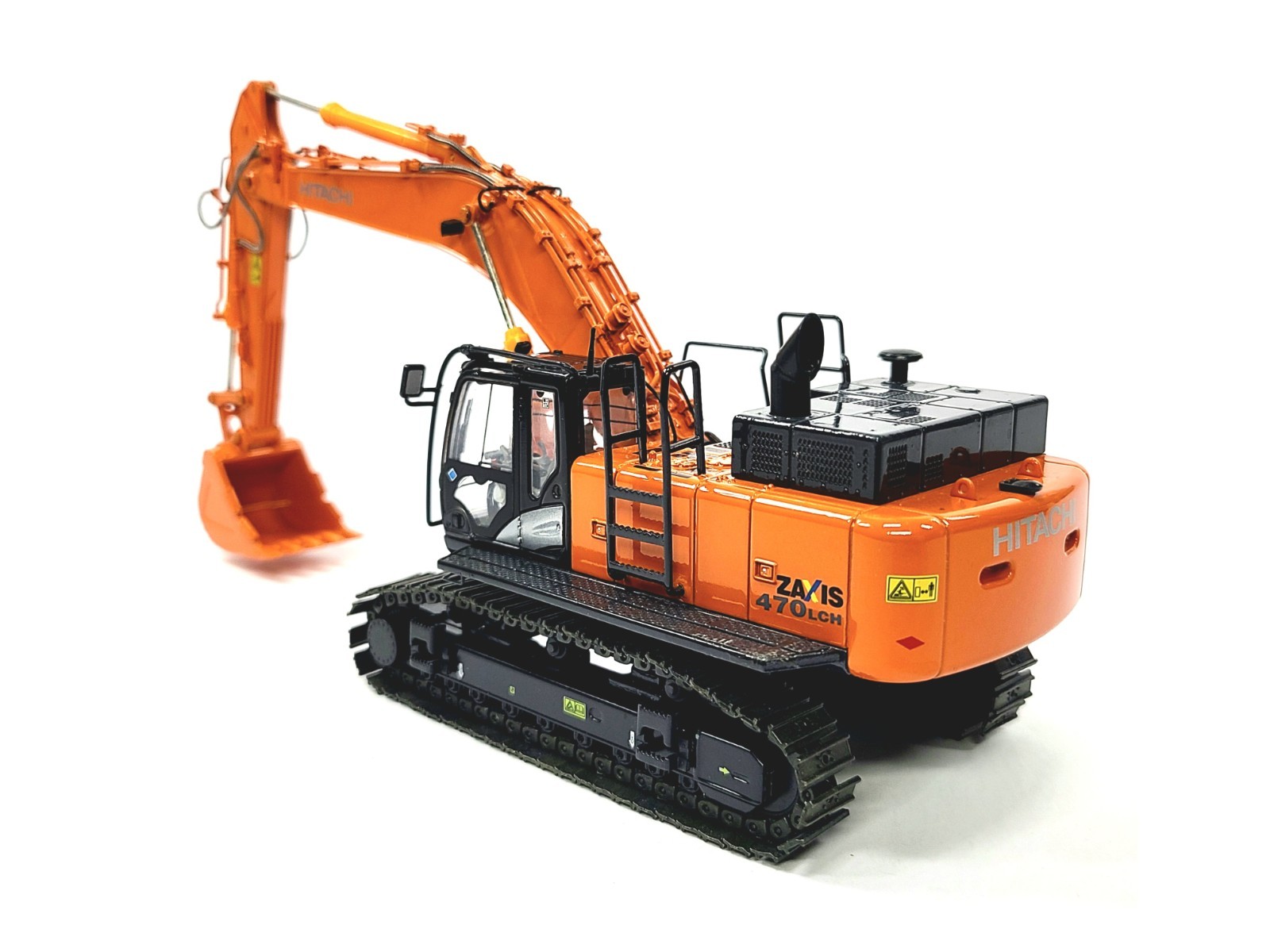 Hitachi Zaxis ZX470LCH-5 Excavator – TMC 1:50 Scale Diecast Model New