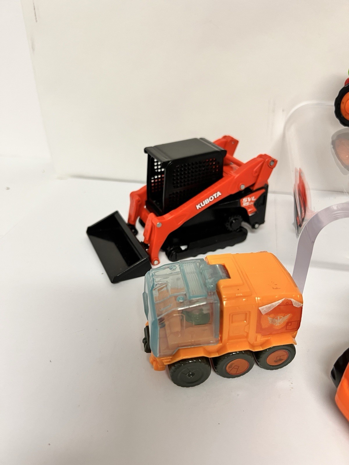 Lot of 9 Farm & Construction Toy Vehicles Tractor Dump Truck Loader Kids Toys