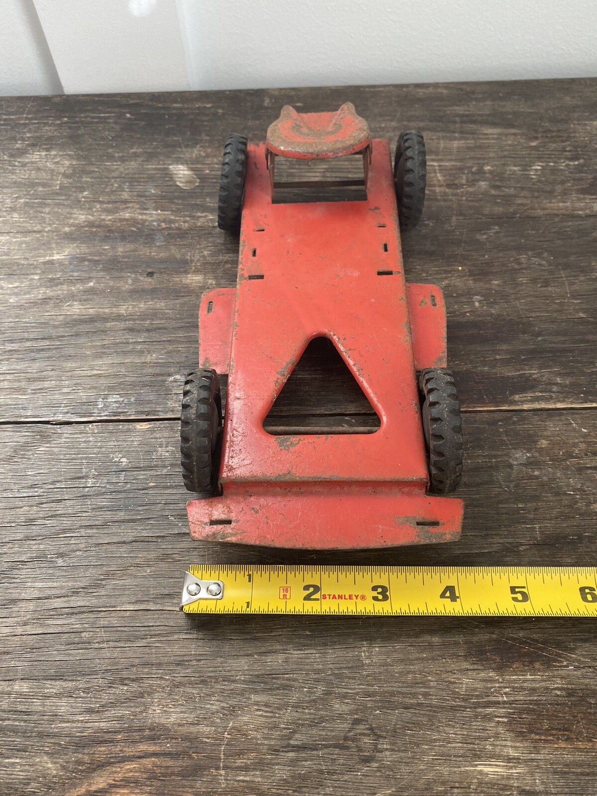 Vintage Wyandotte Semi Truck Pickup Rolling Chassis Red FREE SHIPPING