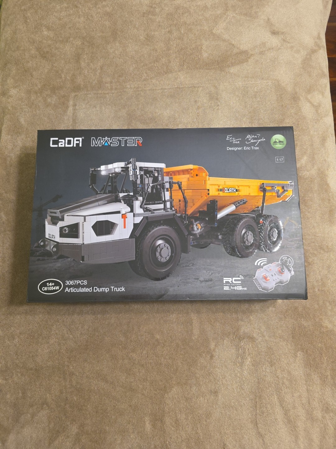 cadfi master articulated dump truck Brand New