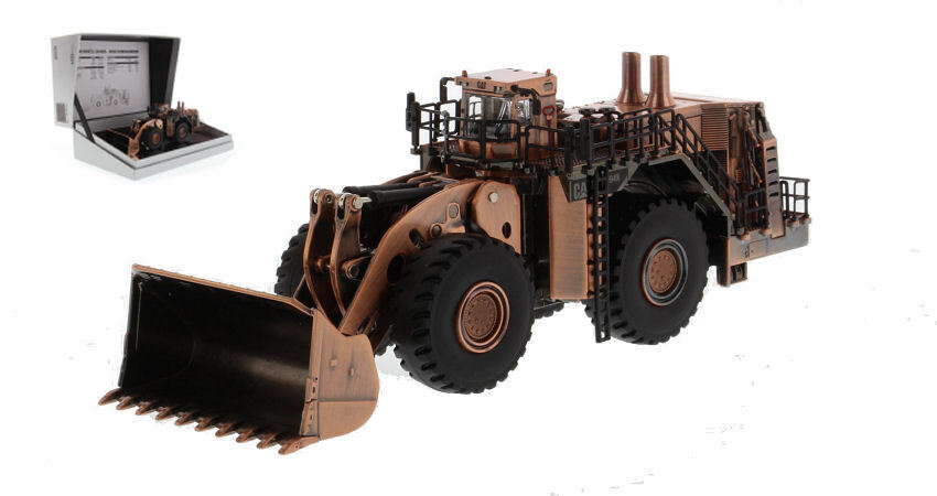 Diecast Model Wheel Loader CAT 994K Copper Finish Scale 1:125