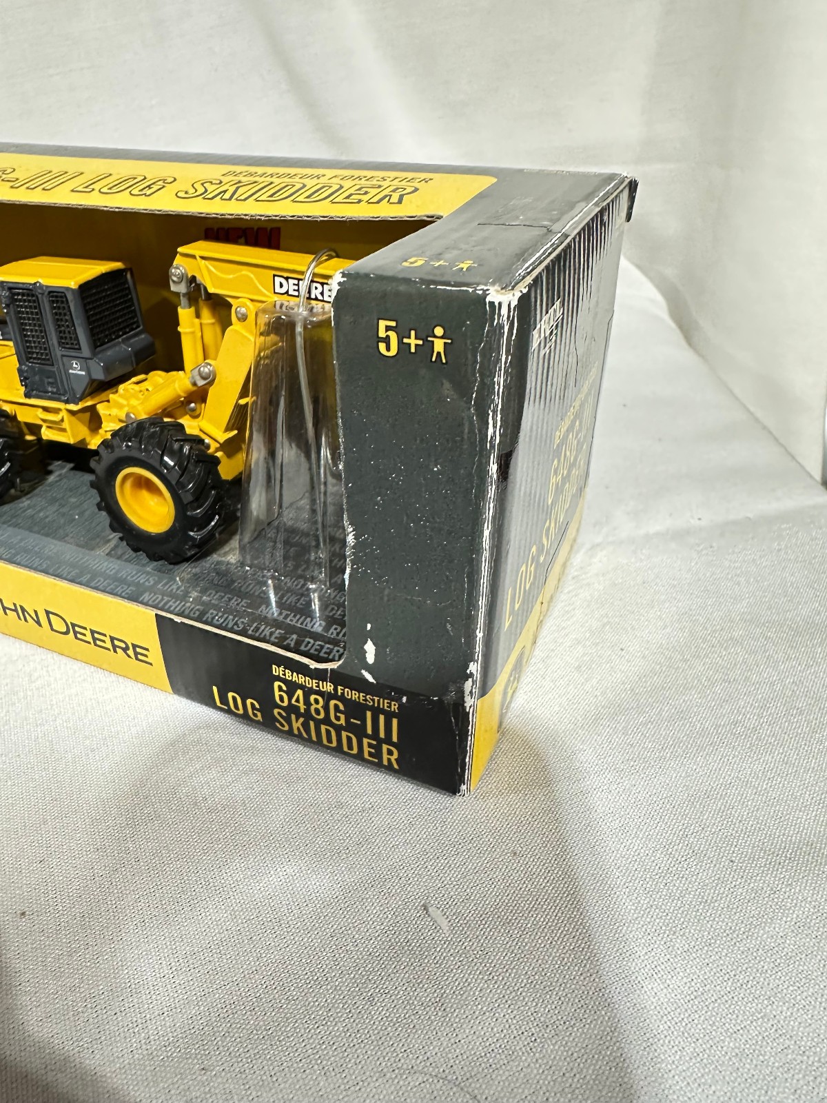 John Deere 648G-III Log Skidder Yellow Version By Ertl 1/50th Scale