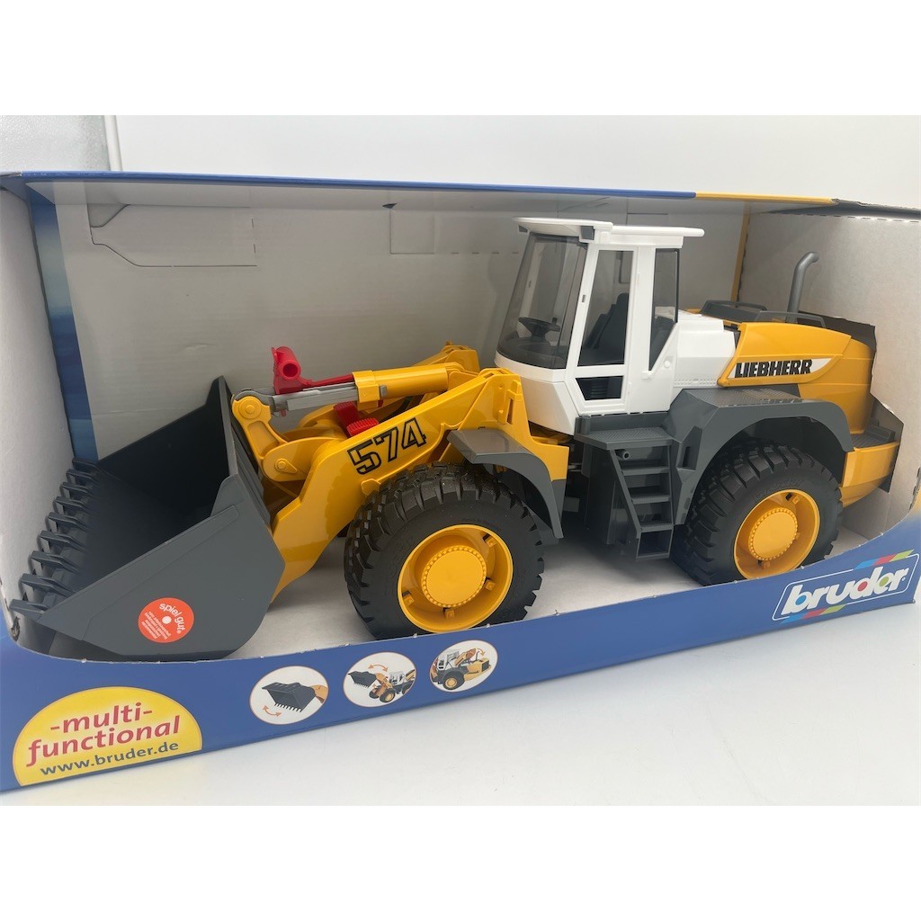 Bruder Liebherr L574 Articulated Wheel Loader Toy Vehicle 1:16 Boxed