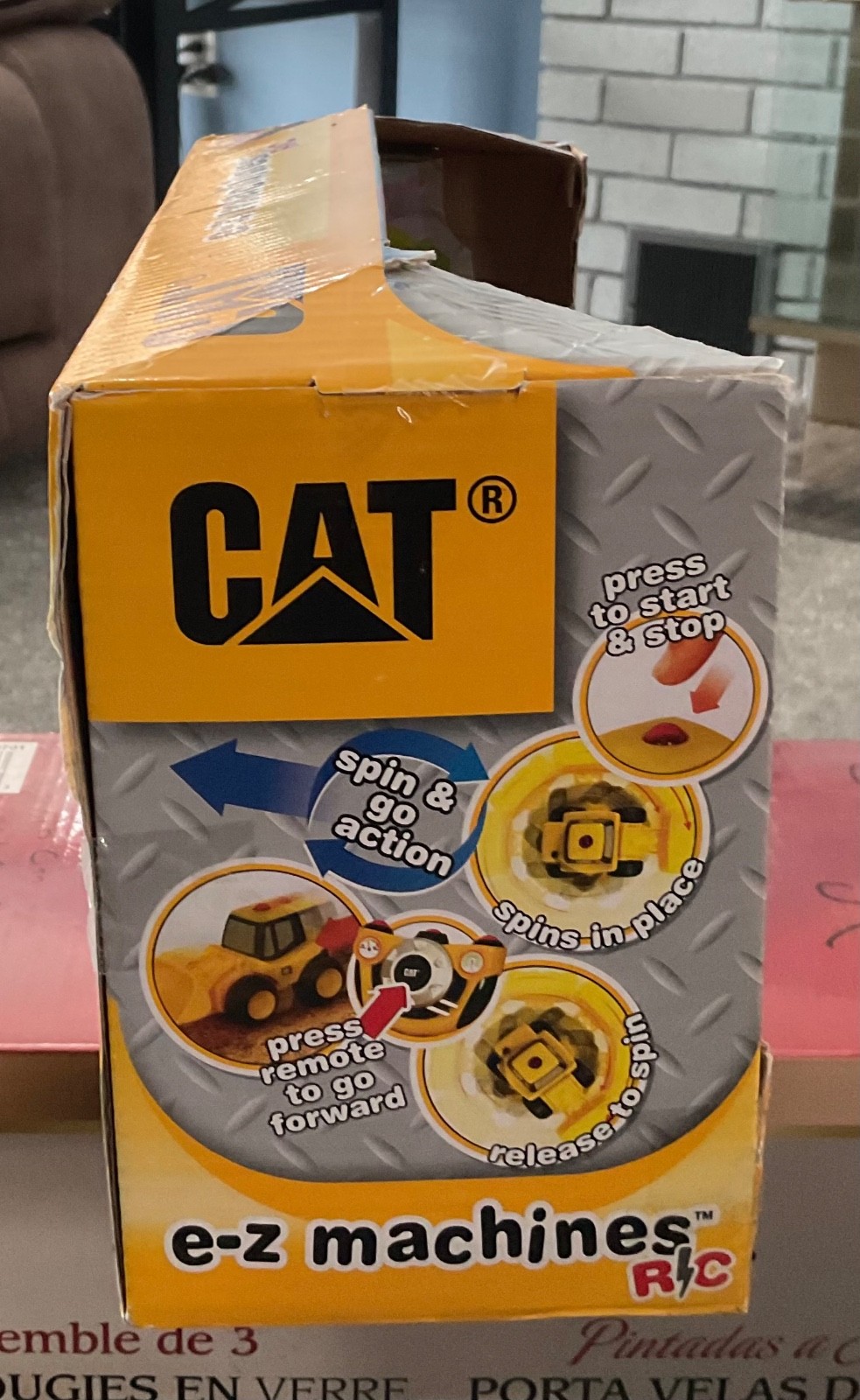 Toy State CATERPILLAR CAT E-Z Machines R/C Vehicle Bulldozer Truck 2015 NEW