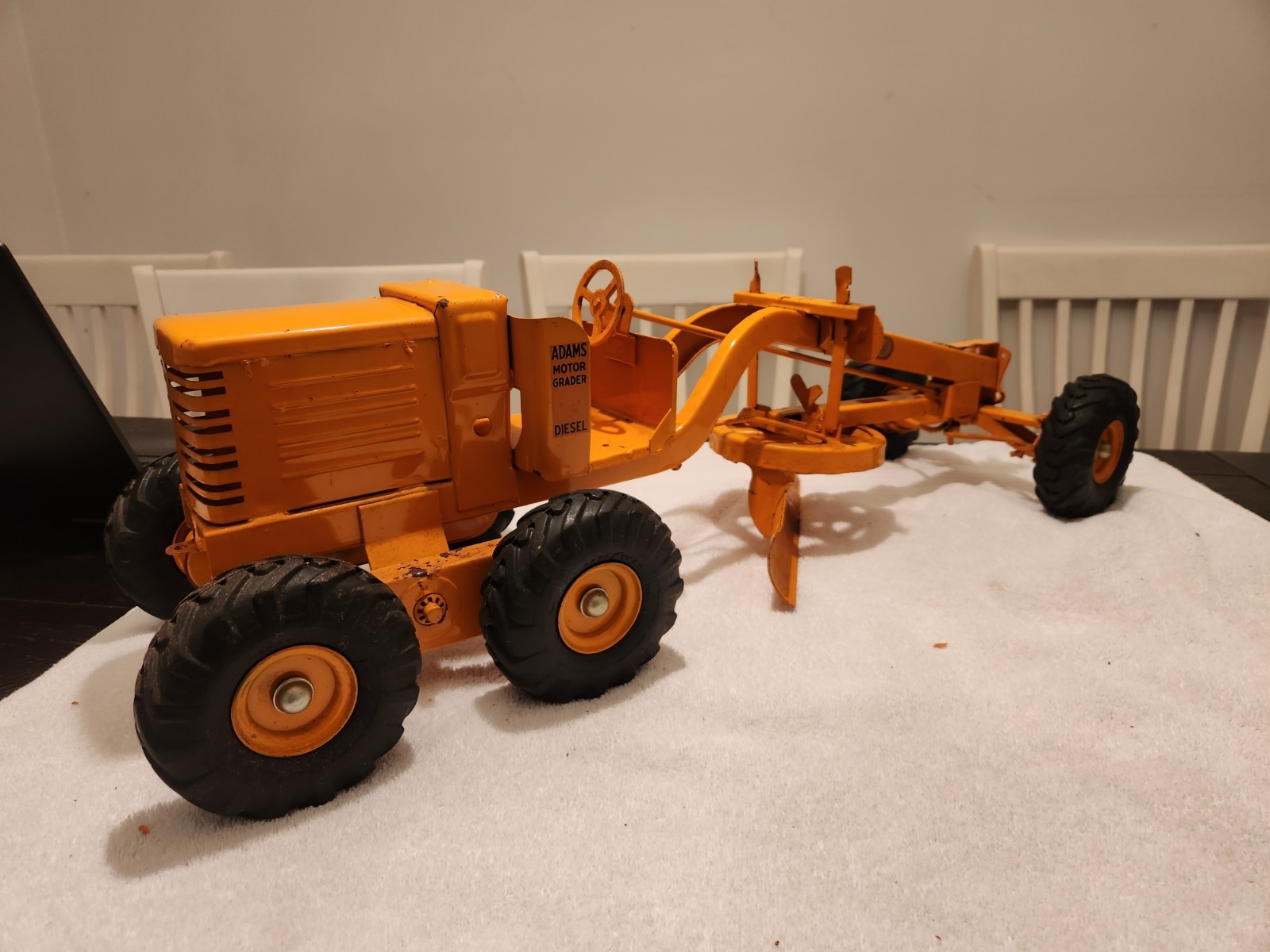 Vintage Adams Motor Grader 1950’s Doepke Model Toy USA