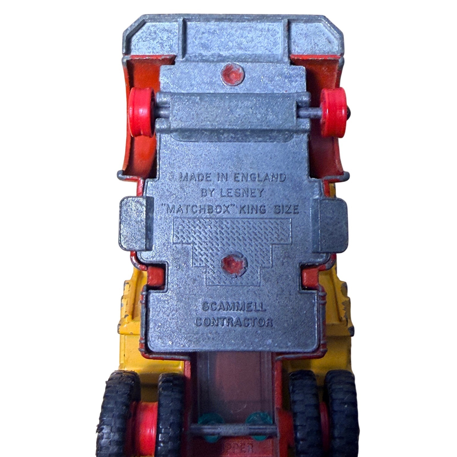 Vintage Matchbox Lesney King Size K-19 Scammell Tipper Truck Diecast Toy READ
