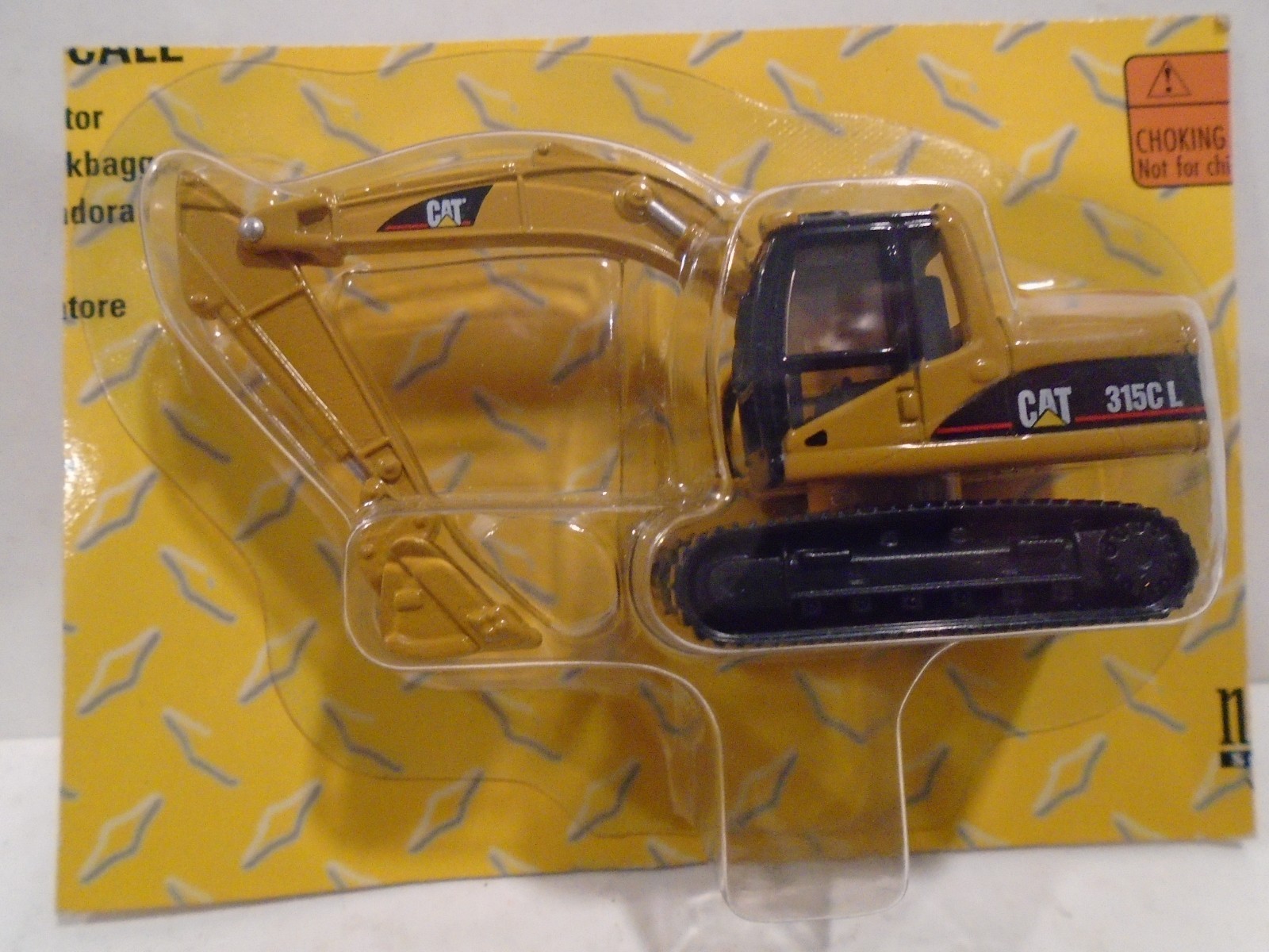 Norscot Die-Cast #55400 1/87 HO Scale Cat 315C Excavator NEW NRFB 2005