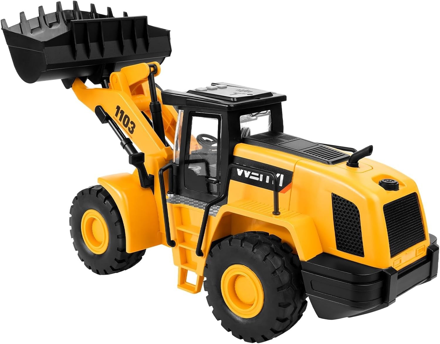 16in Bulldozer Toy 1:10 Scale Classics Front Loader Real Working Arm Bucket