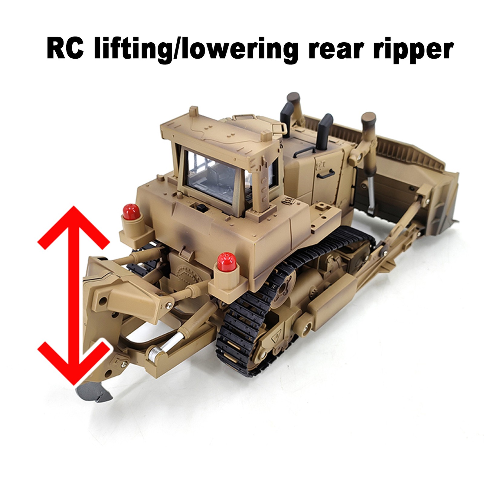 1/16 RC Dozer Design With Liftable Blade For Construction RVOS