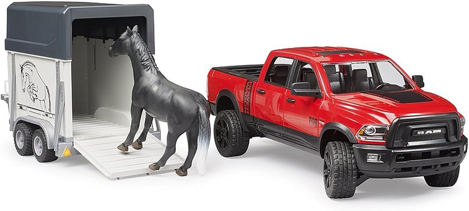 Durable Ram 2500 Power Wagon with Trailer