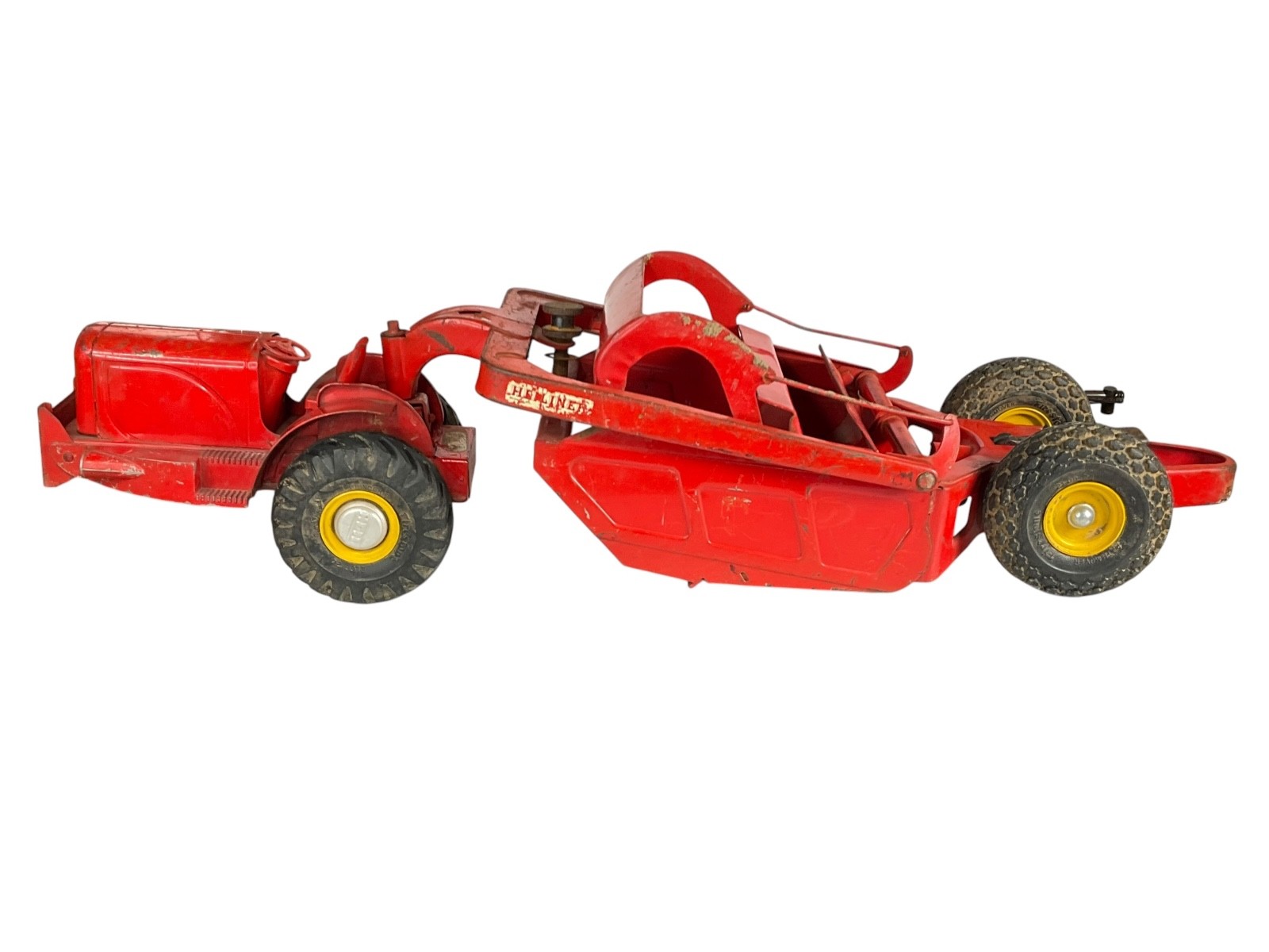 Doepke Model Toys Heiliner Earth Mover Grader 29″ Press Steel Toy Scraper %