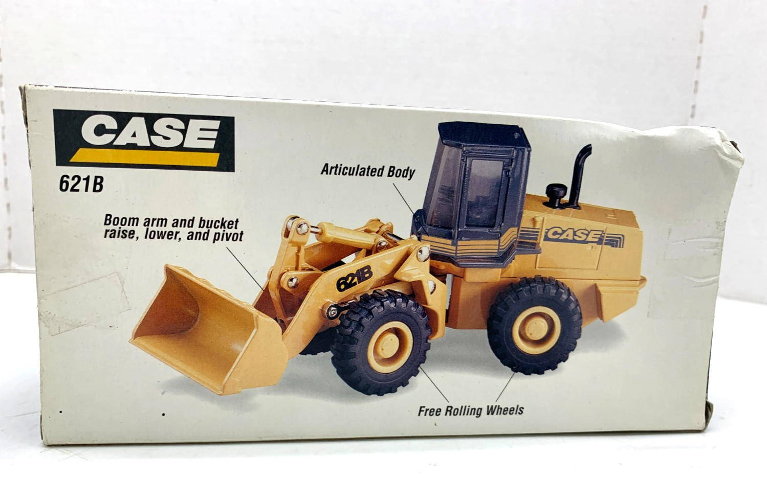 1985 ERTL Case 621B Wheel Loader Die-cast 1/50 Scale
