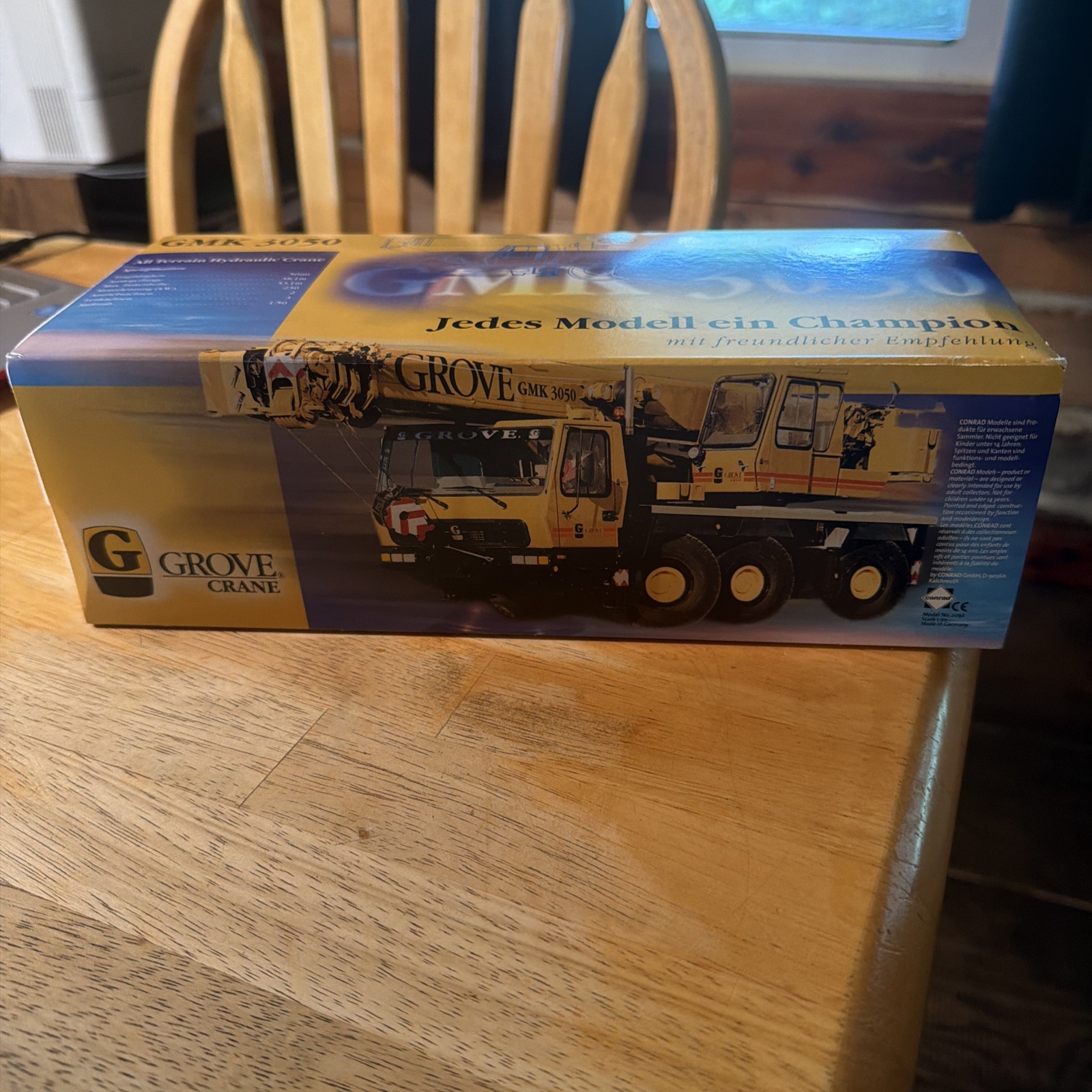 Grove MK3050 All Terrain Hydraulic Crane Diecast Metal 1:50 Scale. New W Box
