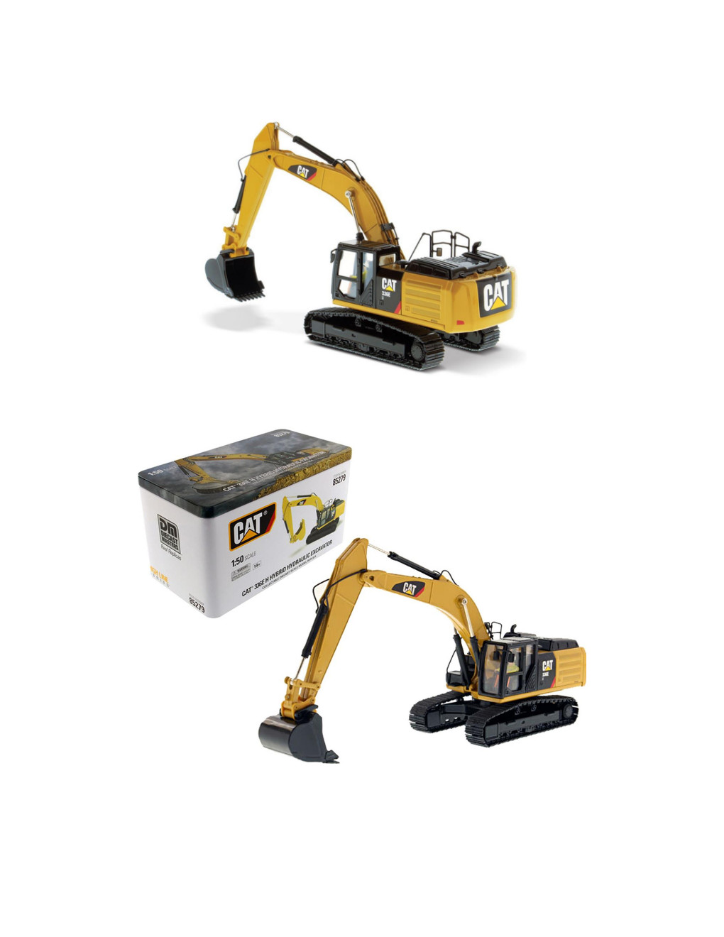 Diecast Masters 1/50 Caterpillar 336E H Hybrid Hydraulic Excavator 85279