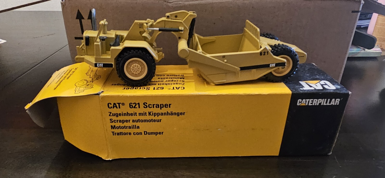 Caterpillar NZG 621 Scraper 1:50 Made In Germany
