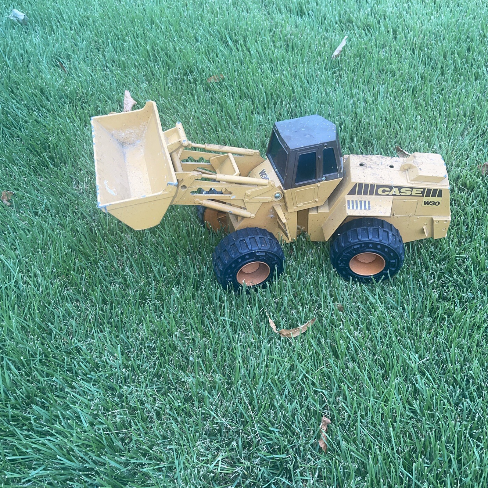 VINTAGE ERTL CASE W30 WHEEL FRONT LOADER DIECAST CONSTRUCTION Metal Toy !
