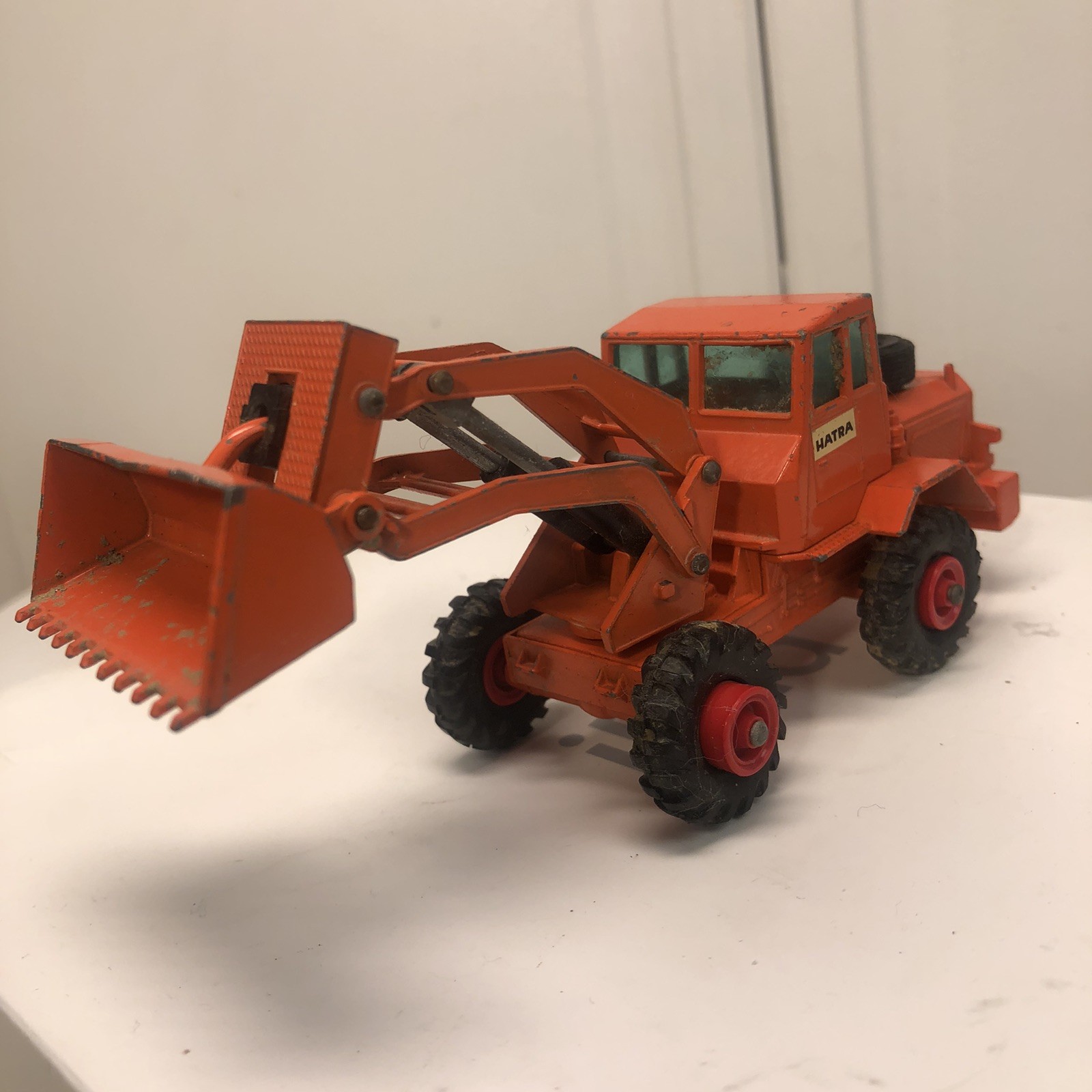 Vintage Lesney Hoveringham King Size HATRA Tractor Shovel & Tipper #1 Matchbox