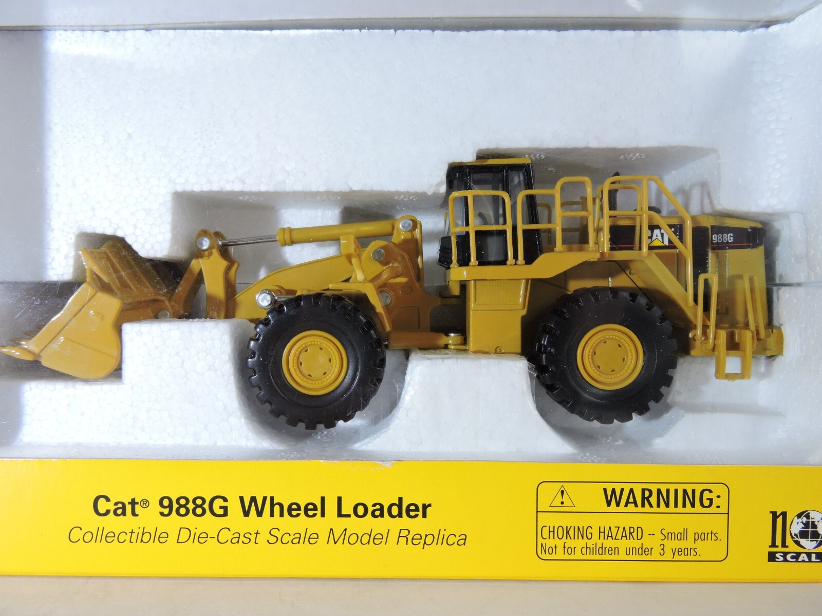 2001 VTG CAT 988G Wheel Loader No. 55076 Norscot 1/64th Scale NEW IN ORIG BOX