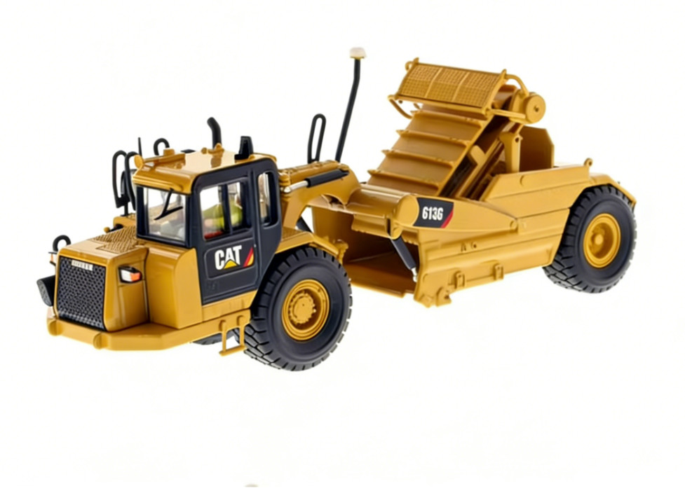 1:50 DM CAT613G Wheel Tractor Scraper Construct Equipment Machine Diecast Model