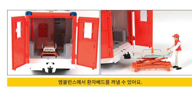 Bruder 02676 Mercedes Benz Sprinter Ambulance w/ Driver Light & Sound 1:16 NIB
