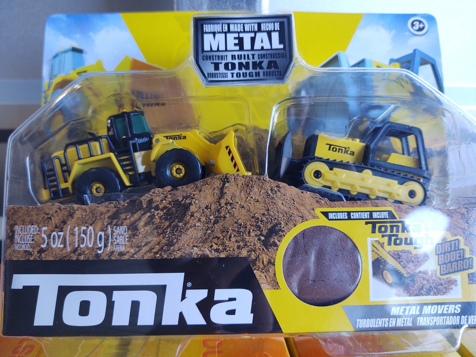 Tonka Metal Movers Combo Pack Front Loader & Bull Dozer NEW