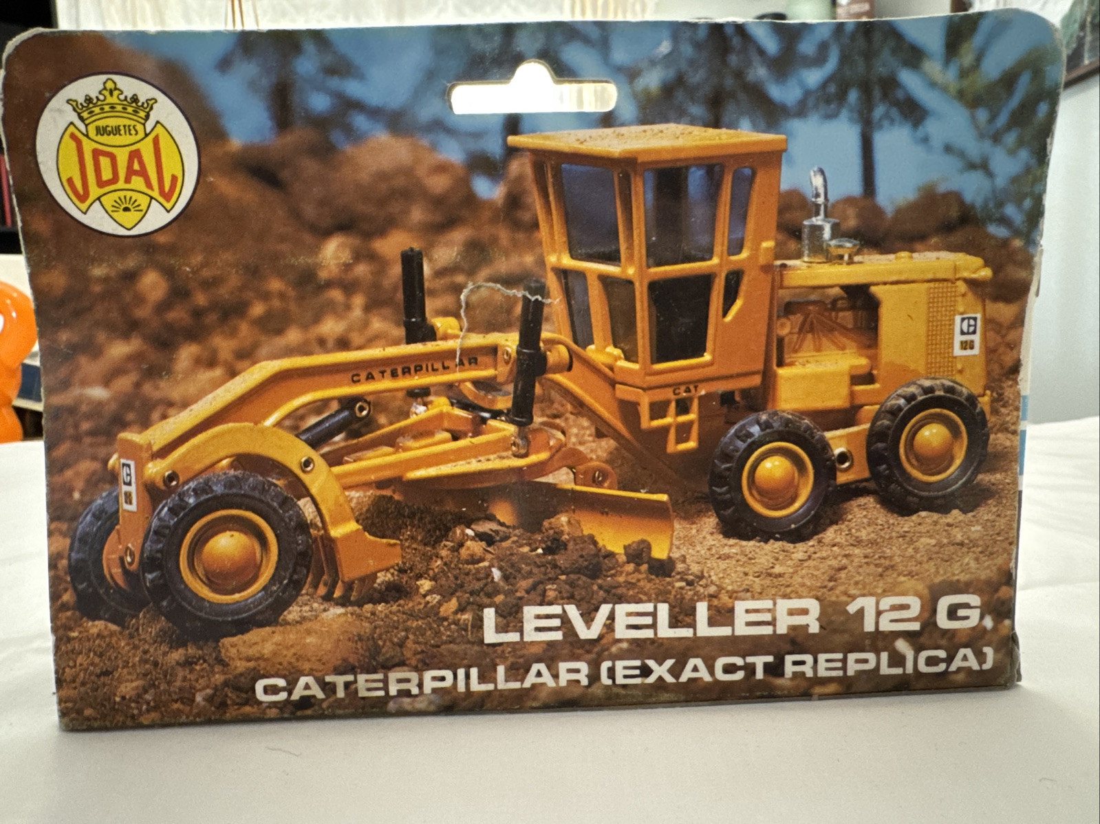 JOAL Die-Cast Scale 1:50 “Caterpillar Motor Grader Leveller 12G” PN. 217 CAT