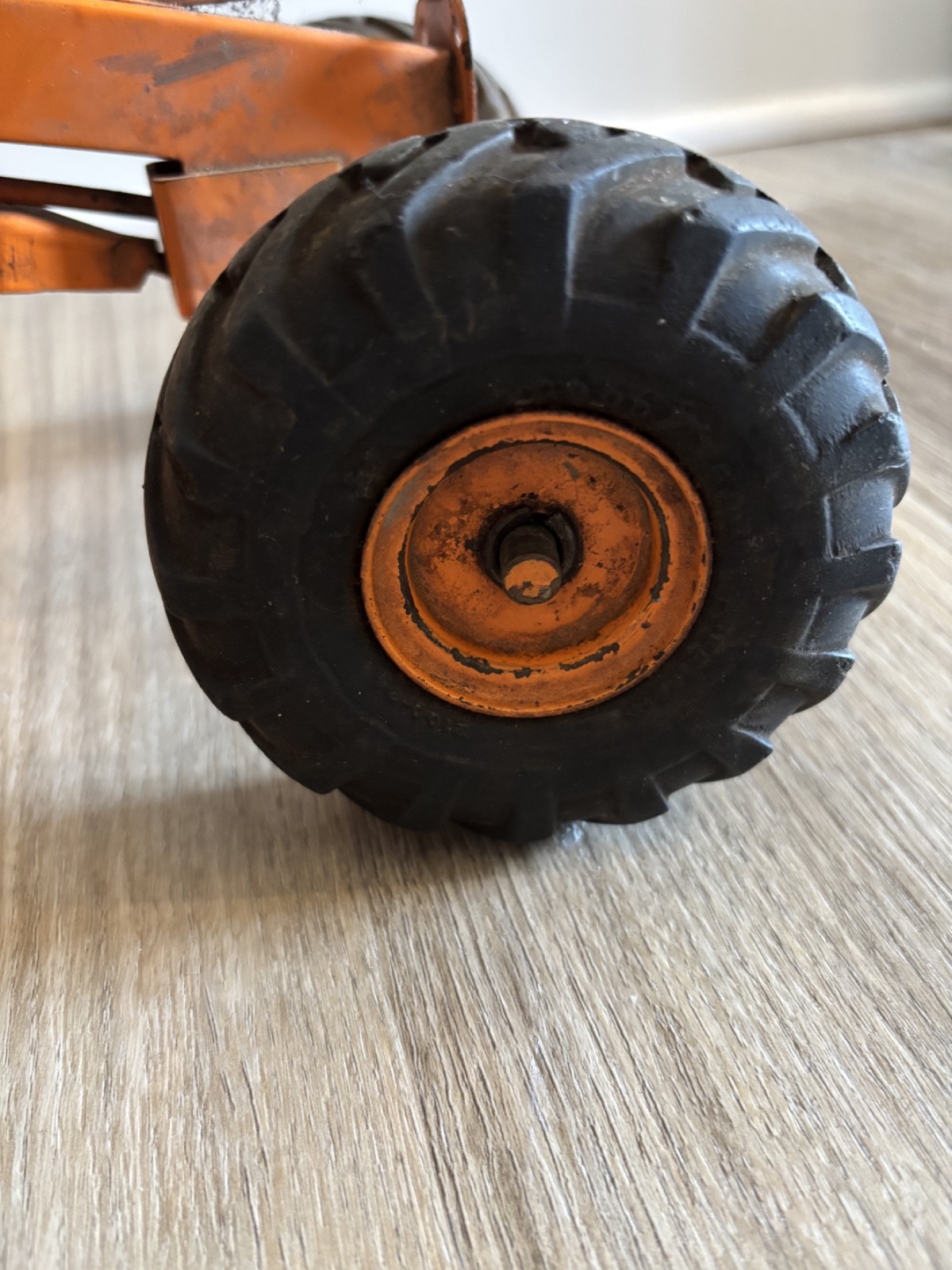 Vintage Doepke Model Toys Adams Road Grader Diesel Motor Steel 1950’s