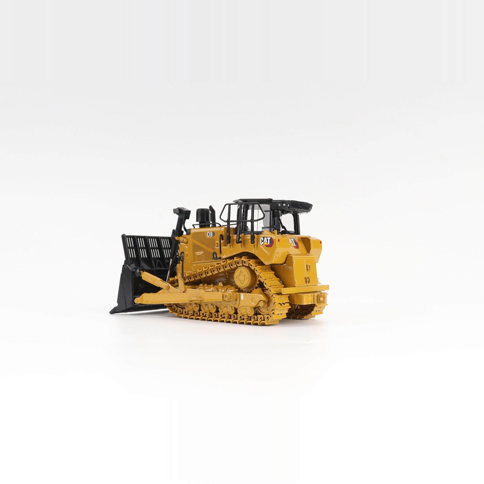 DM 1:50 CAT D8 Dozer Caterpillar tracked bulldozer alloy vehicle model 85758